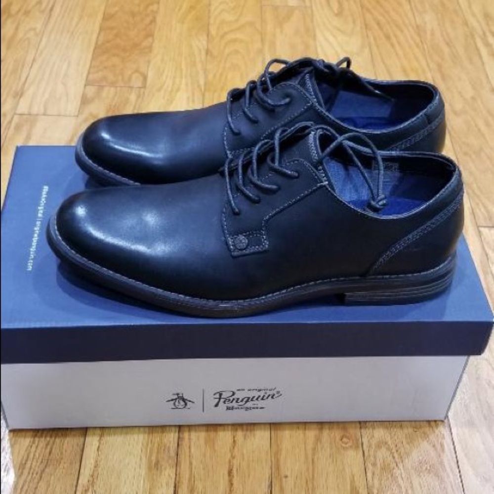 Original Penguin black dress shoes (brand new)